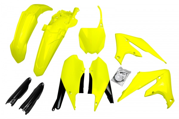 Full Plastic Kit neon yellow for Yamaha YZ 250 F (2019-23) - YZ 450 F (2018-22) - YZ 250 FX (2020-24) - YZ 450 FX (2020-23)